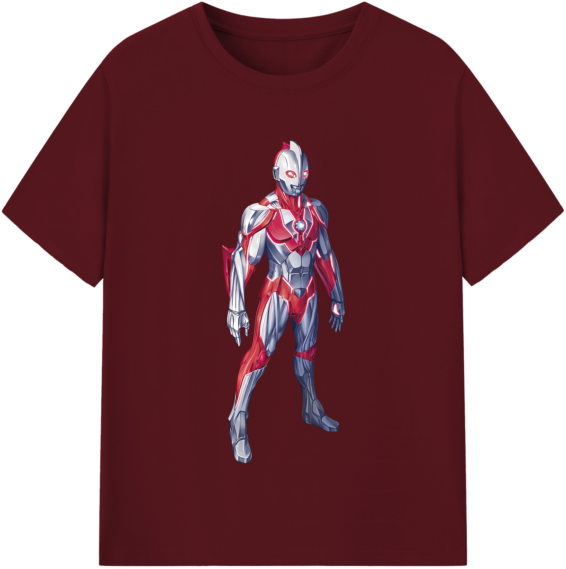 （画像用） ウルトラマン Ultraman 綿100％半袖Tシャツ（フロントプリント）